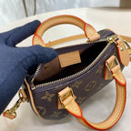 Louis Vuitton Nano Speedy Handbag