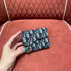 Christian Dior Saddle Trifold Wallet