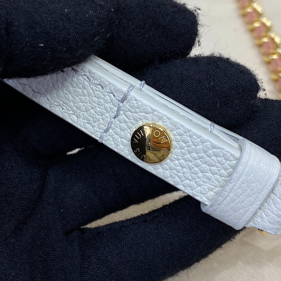Louis Vuitton Wallet on Chain Ivy Denim Jacquard