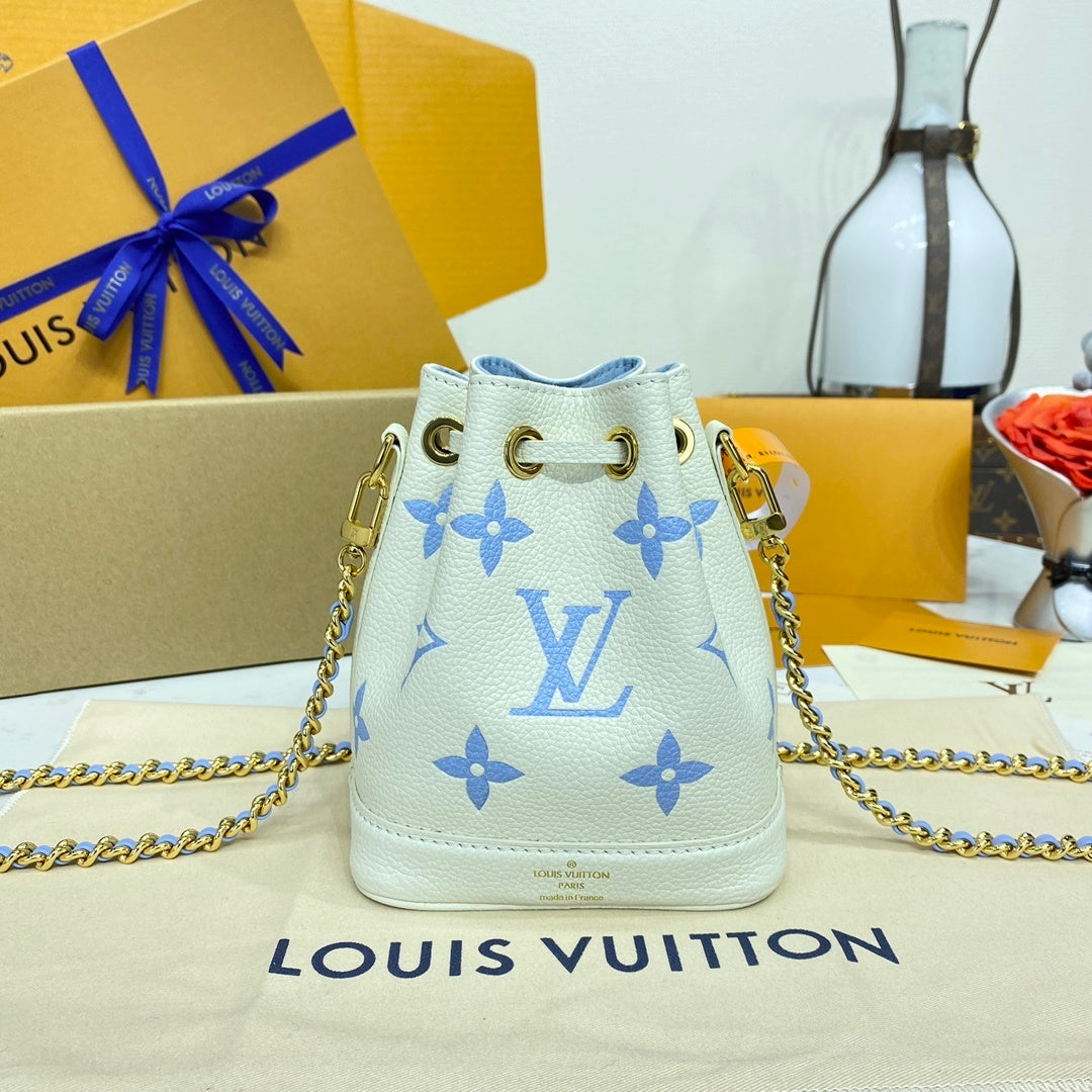 Louis Vuitton Nano Noé Handbag Monogram Empreinte