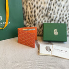Goyard Bi-Fold Card Holder with Coin Pocket