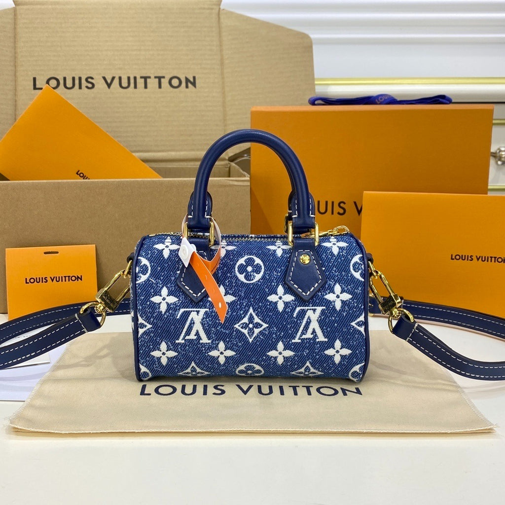 Louis Vuitton Speedy Since Jacquard Handbag