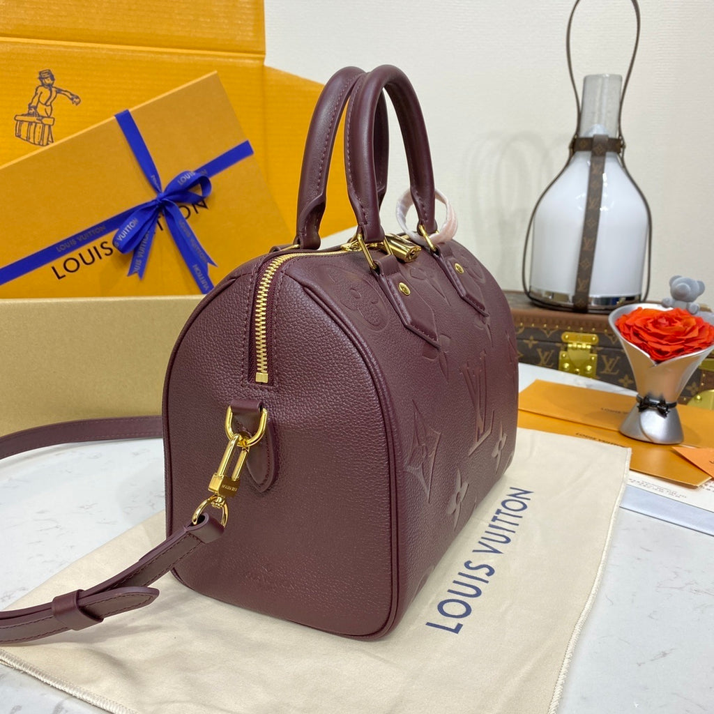Louis Vuitton Speedy Bandoulière 25 Monogram Empreinte