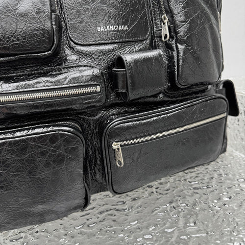 Balenciaga Superbusy Multi Pocket Shoulder Bag Large