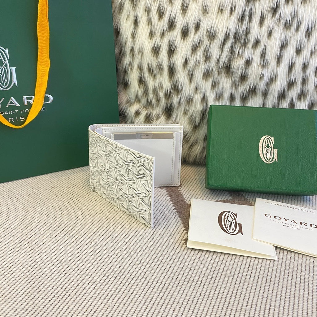 Goyard Bi-Fold Card Holder with Coin Pocket