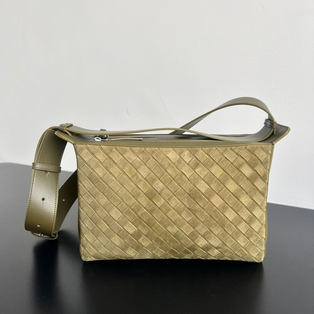 Bottega Veneta Tribeca Suede Box Bag