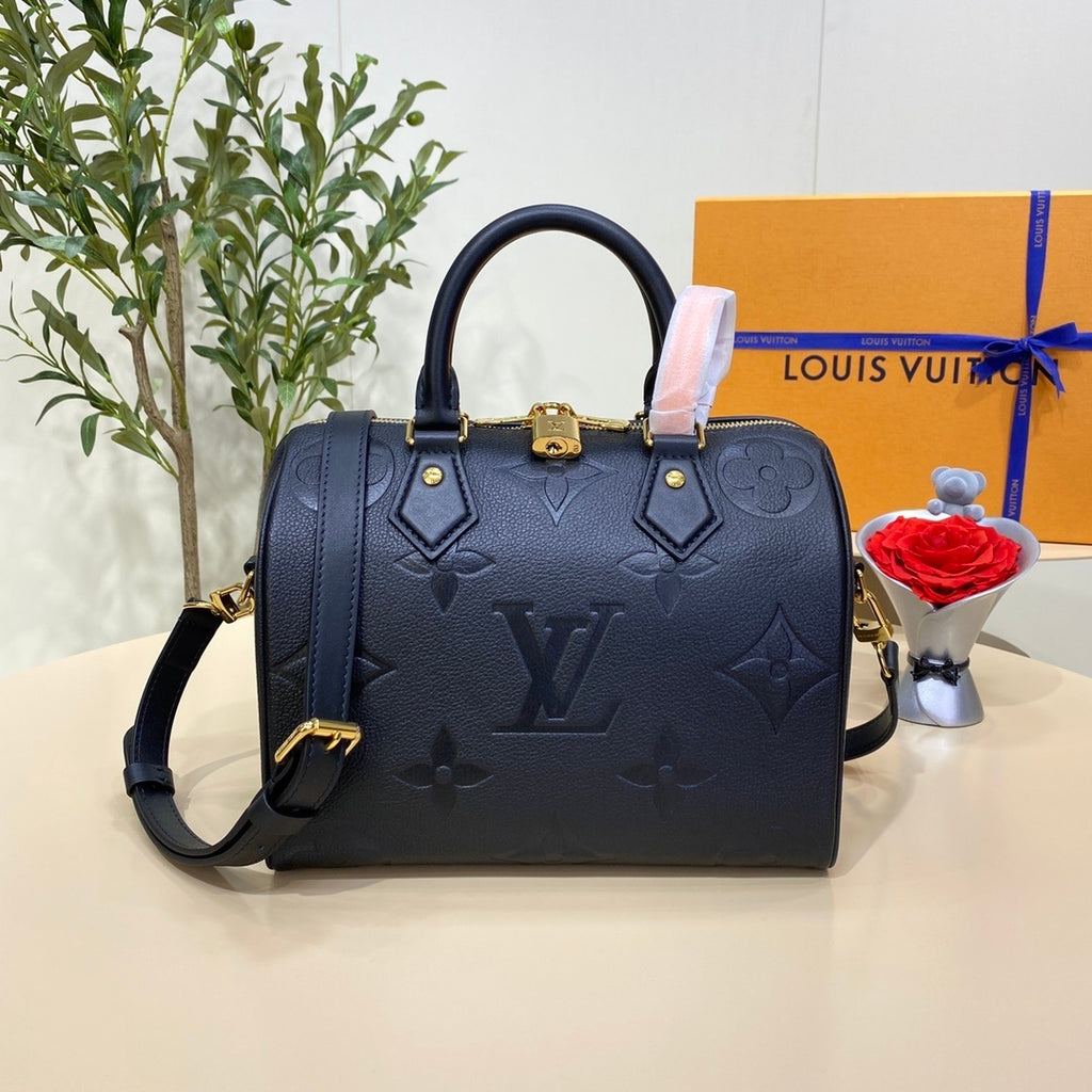 Louis Vuitton Speedy Bandoulière 25 Monogram Empreinte