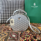 Goyard Alto Hatbox Round Bag