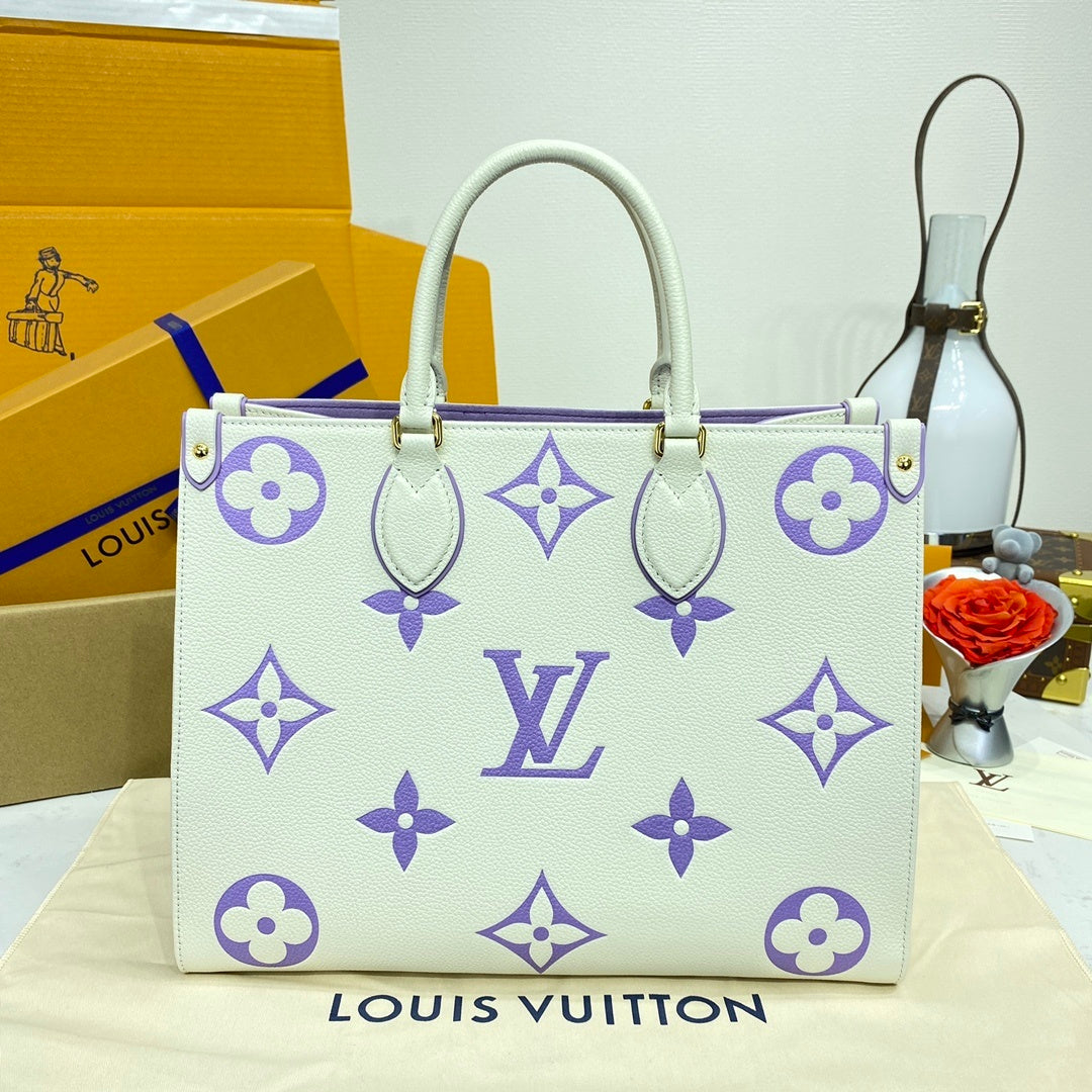 Louis Vuitton OnTheGo Medium Handbag Monogram Empreinte