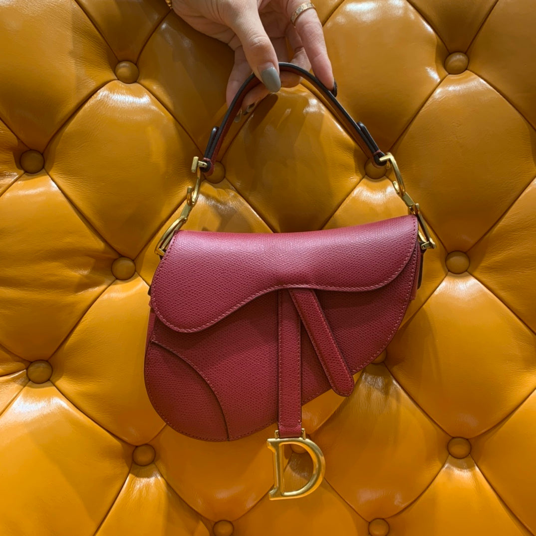 Christian Dior Saddle Embroidered Handbag