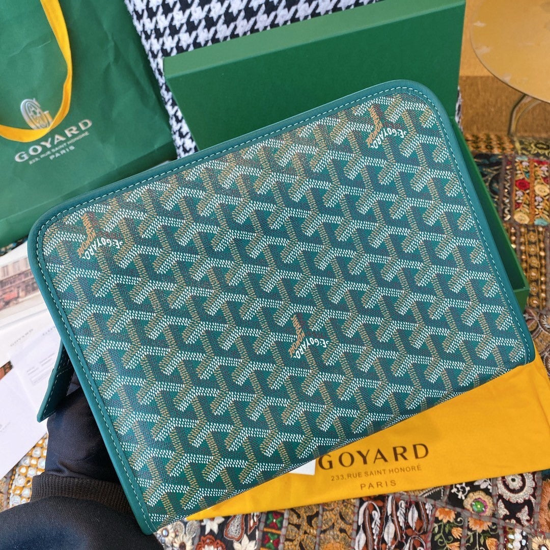Goyard Custom Zip Toiletry Pouch 25 cm