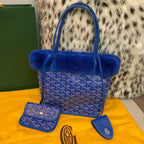 Goyard Rabbit Fur Mini Reversible Tote