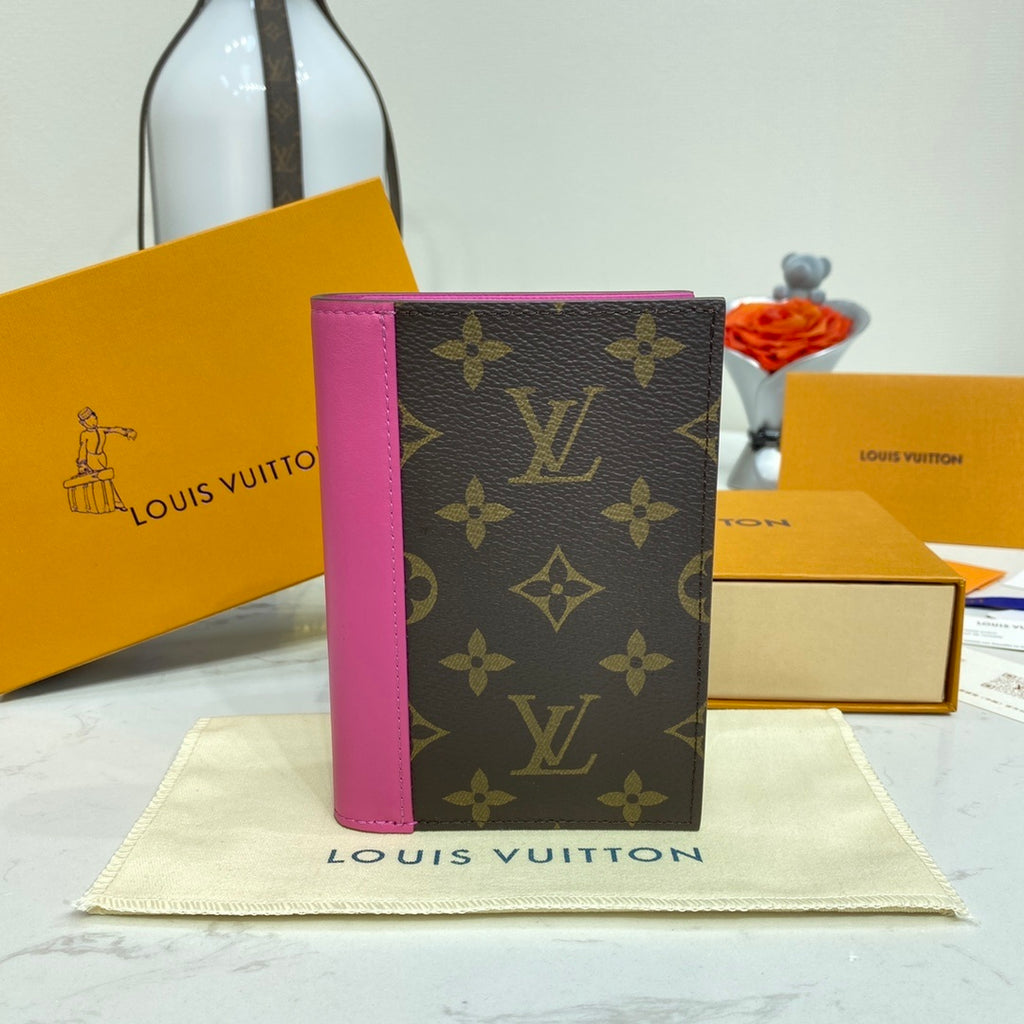Louis Vuitton Passport Holder Macassar