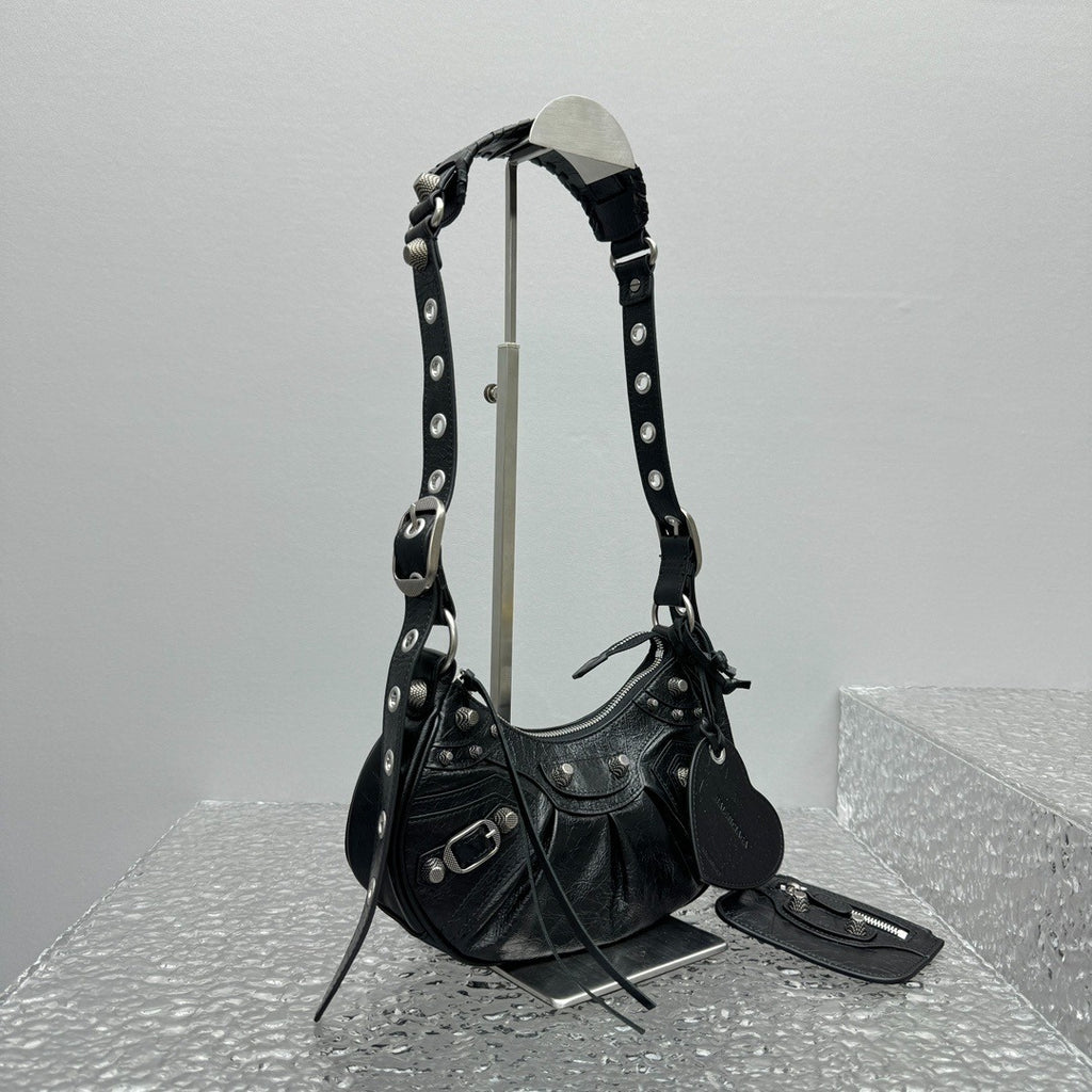 Balenciaga Le Cagole Half Moon Bag