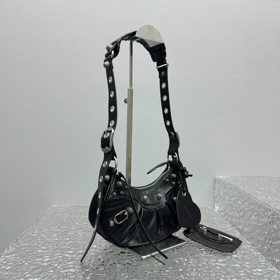 Balenciaga Le Cagole Half Moon Bag
