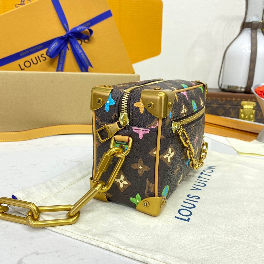 Louis Vuitton Mini Soft Trunk Handbag