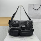 Balenciaga Superbusy Multi Pocket Shoulder Bag Large