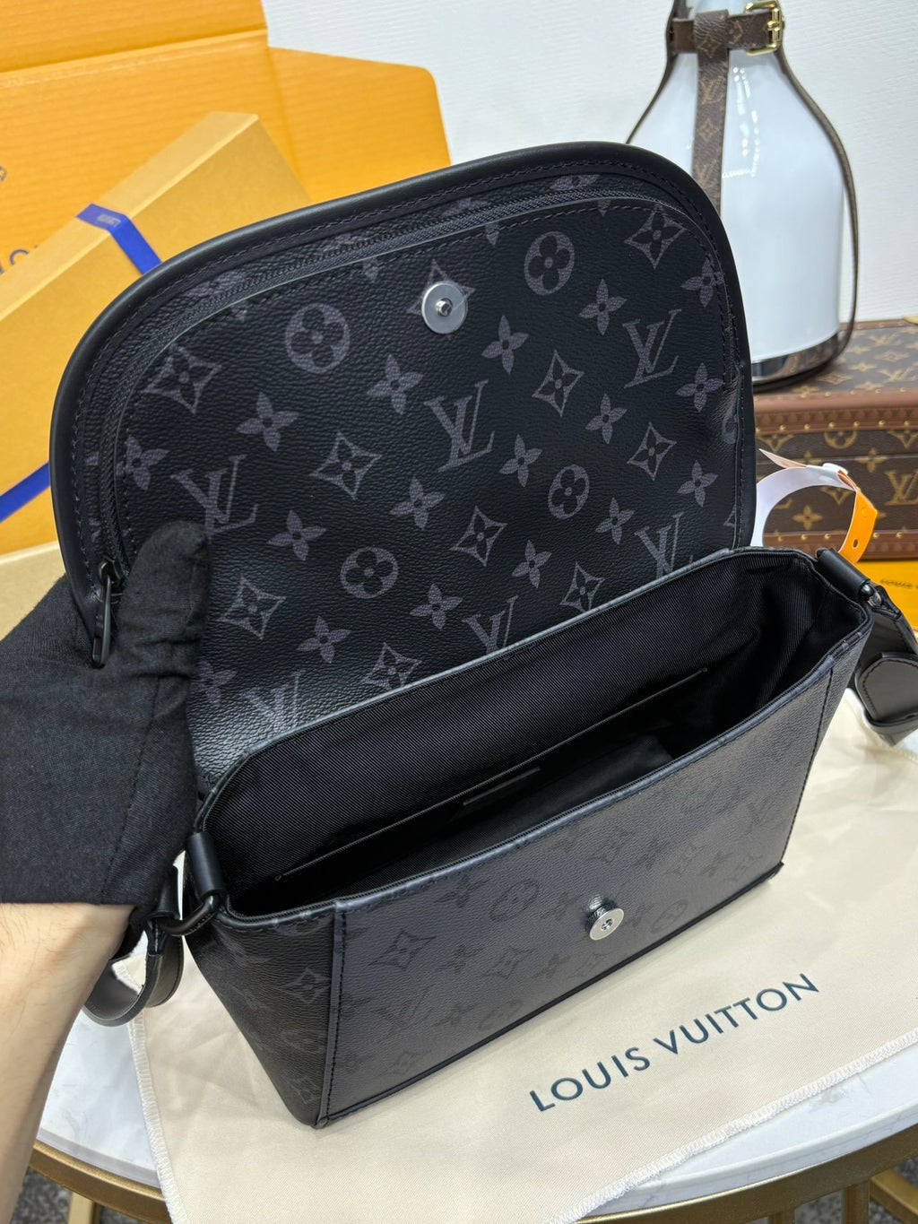 Louis Vuitton Pulse Messenger Bag