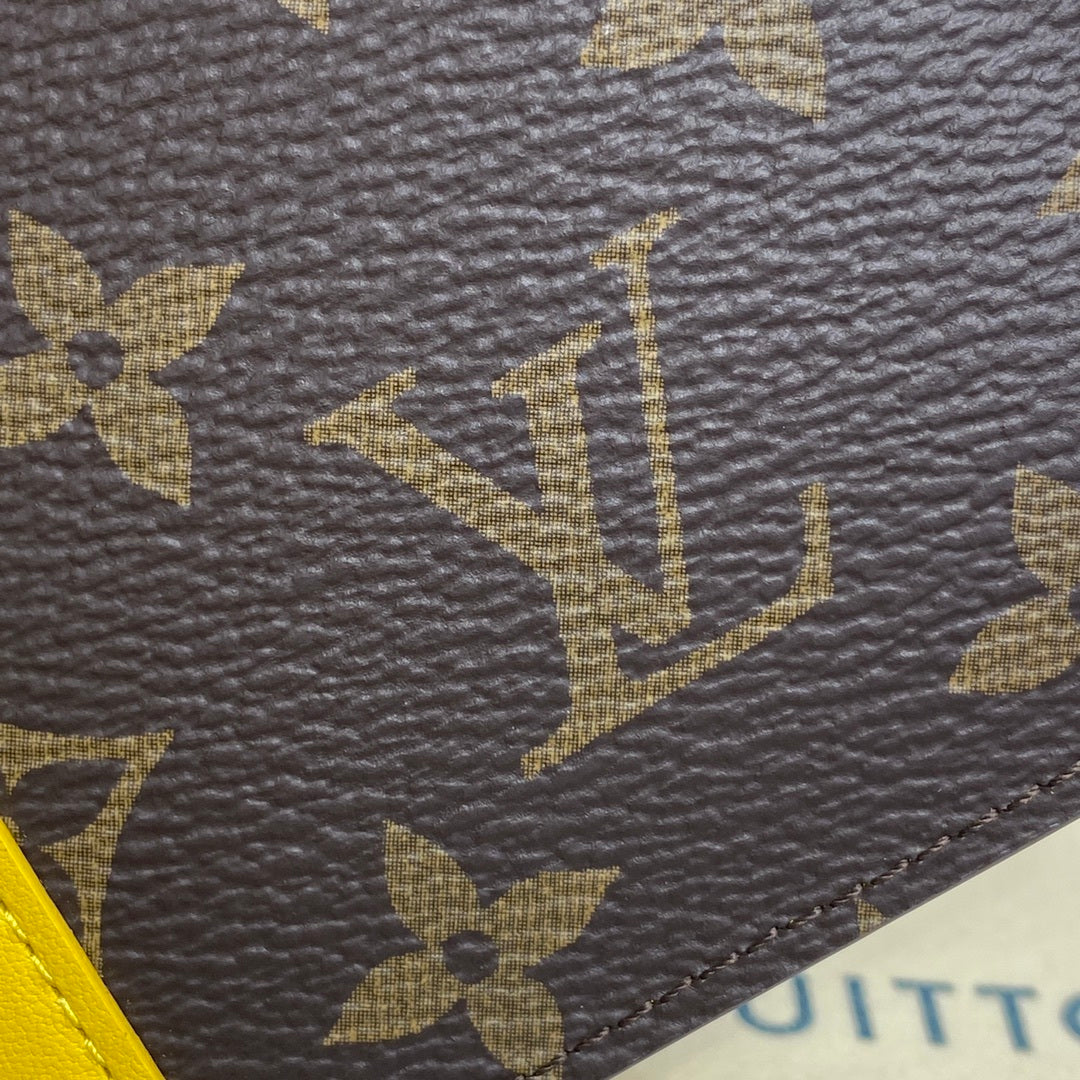 Louis Vuitton Passport Holder Macassar