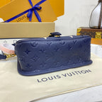 Louis Vuitton Diane Baguette Handbag Monogram Empreinte