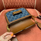 Gucci GG Horsebit Saddle Bag