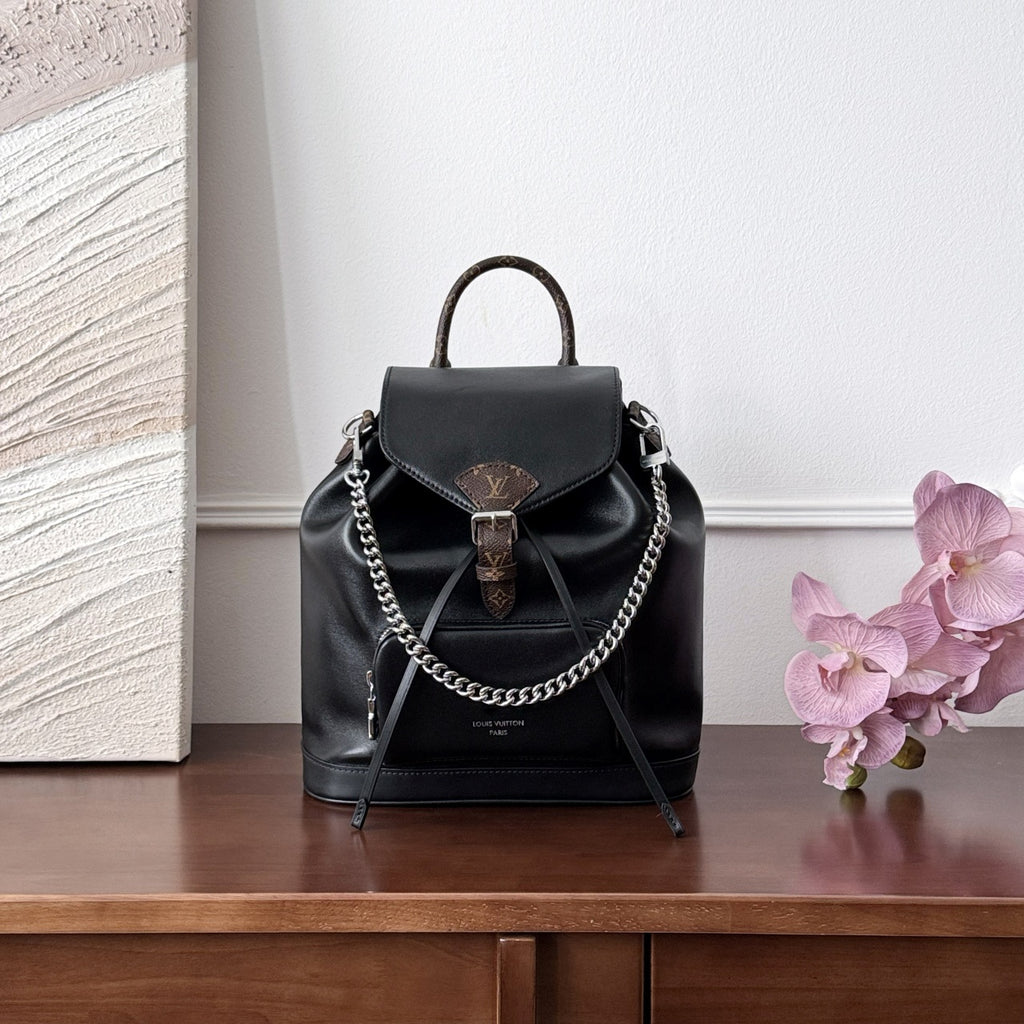 Louis Vuitton Leather Backpack