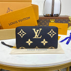 Louis Vuitton Wallet Set Gold Monogram