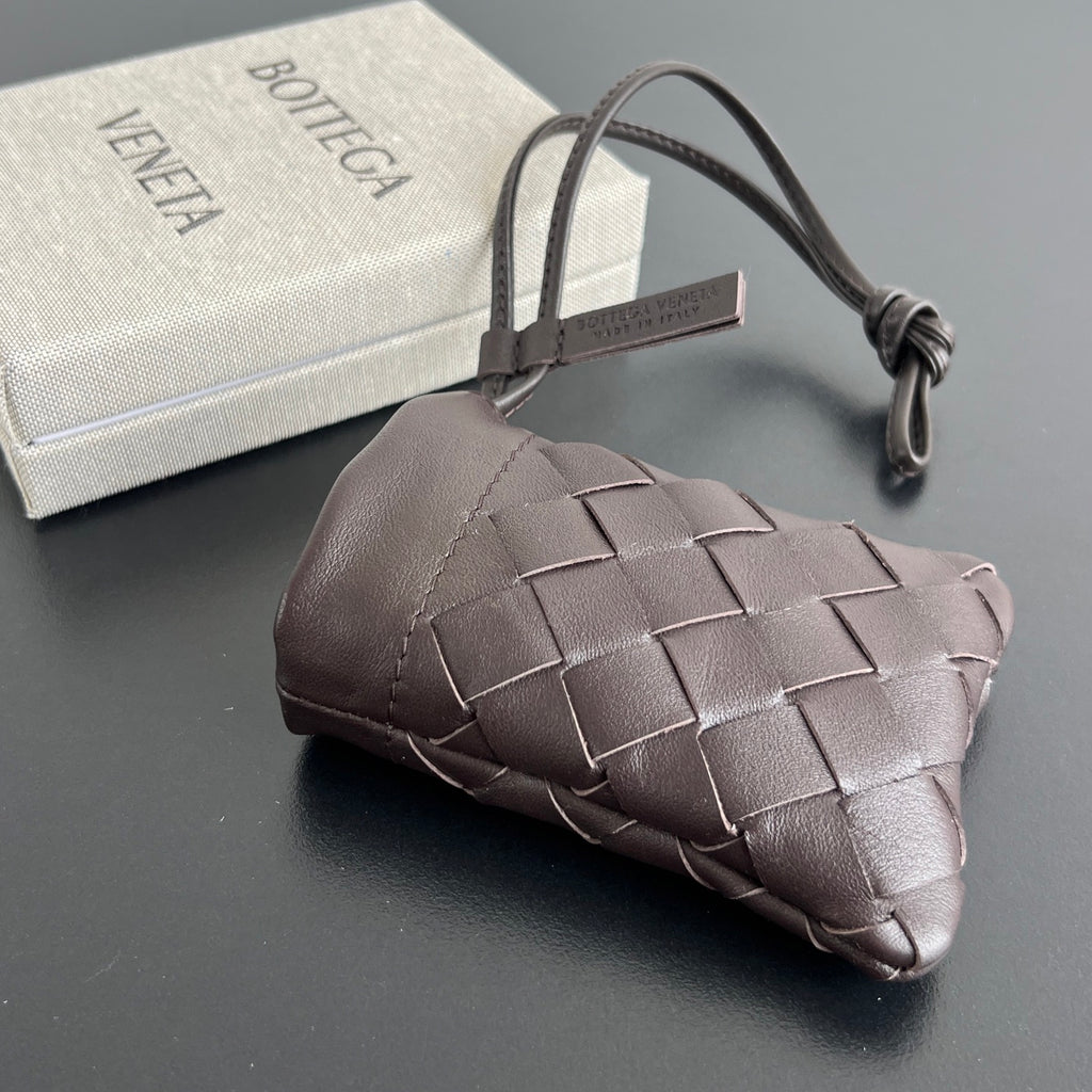 Bottega Veneta Woven Card Holder Charm