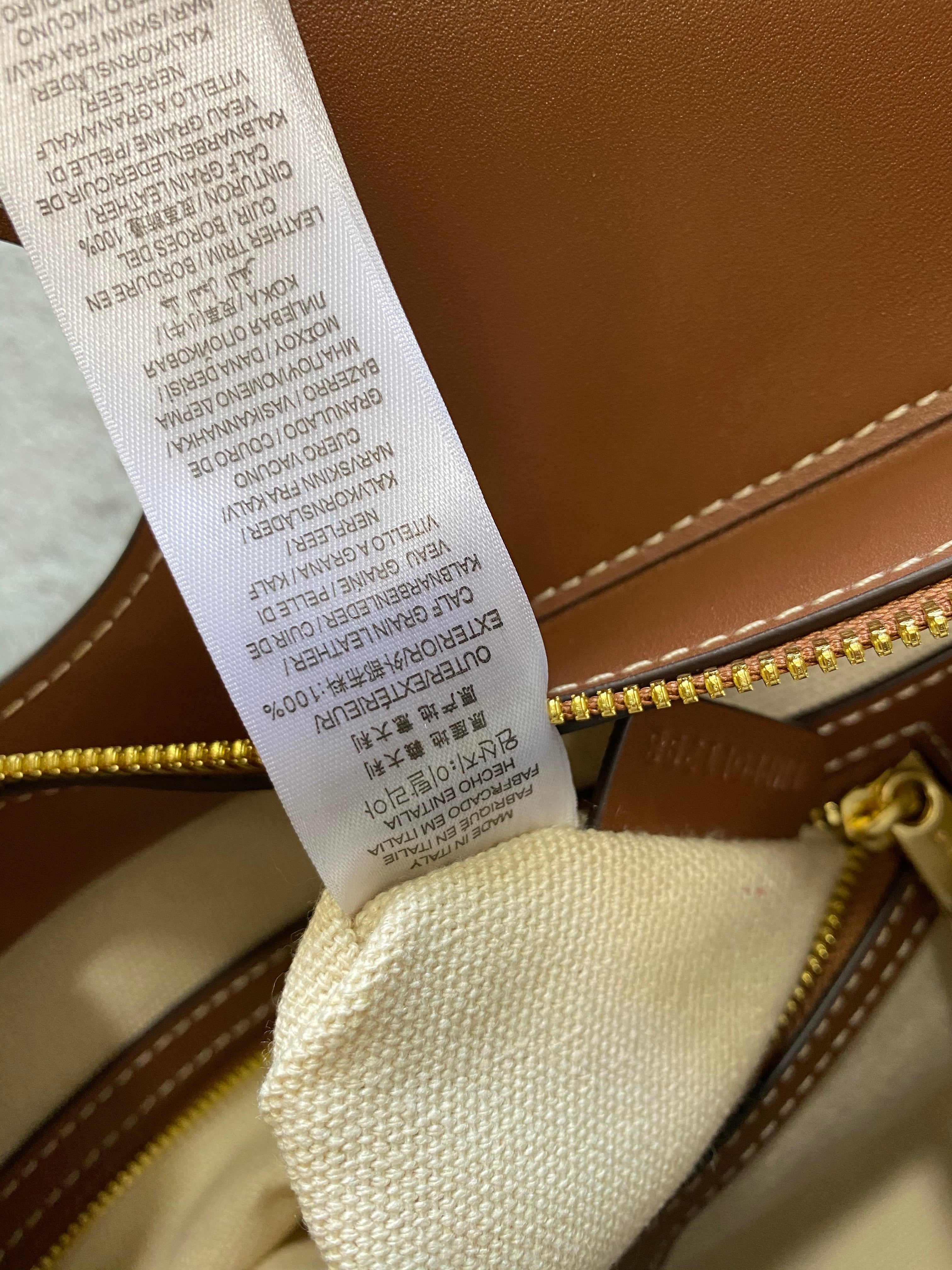 Burberry Zip Tote Bag