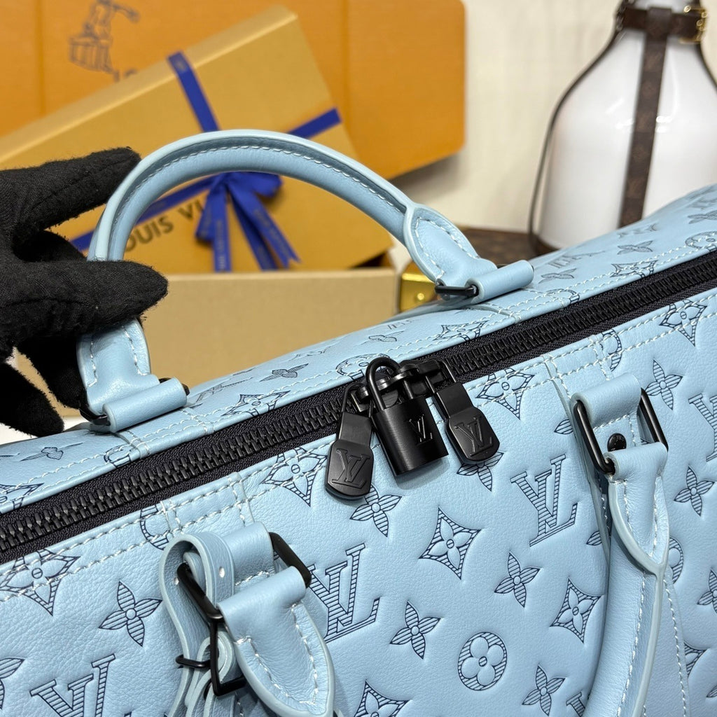 Louis Vuitton Keepall Bandoulière 50 Shadow Leather