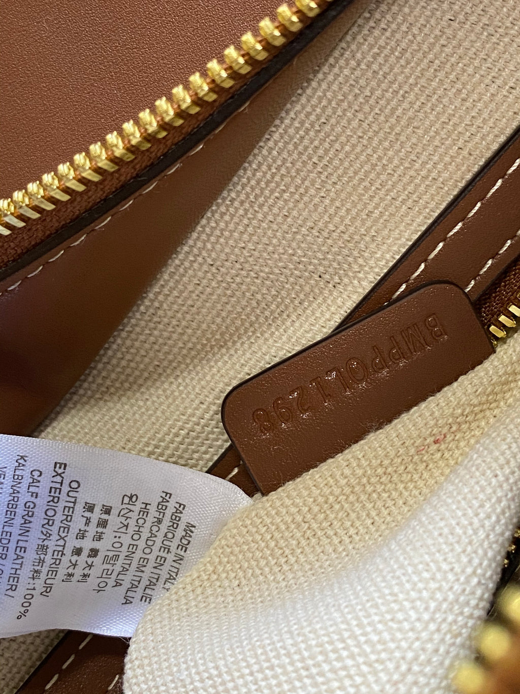 Burberry Zip Tote Bag