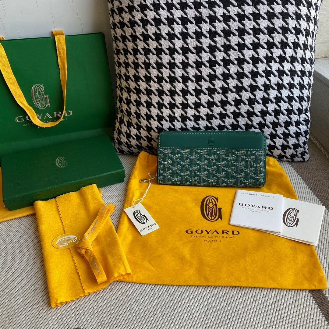 Goyard Matignon Zip Long Wallet