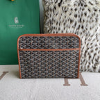 Goyard Custom Zip Toiletry Clutch Large 30 cm