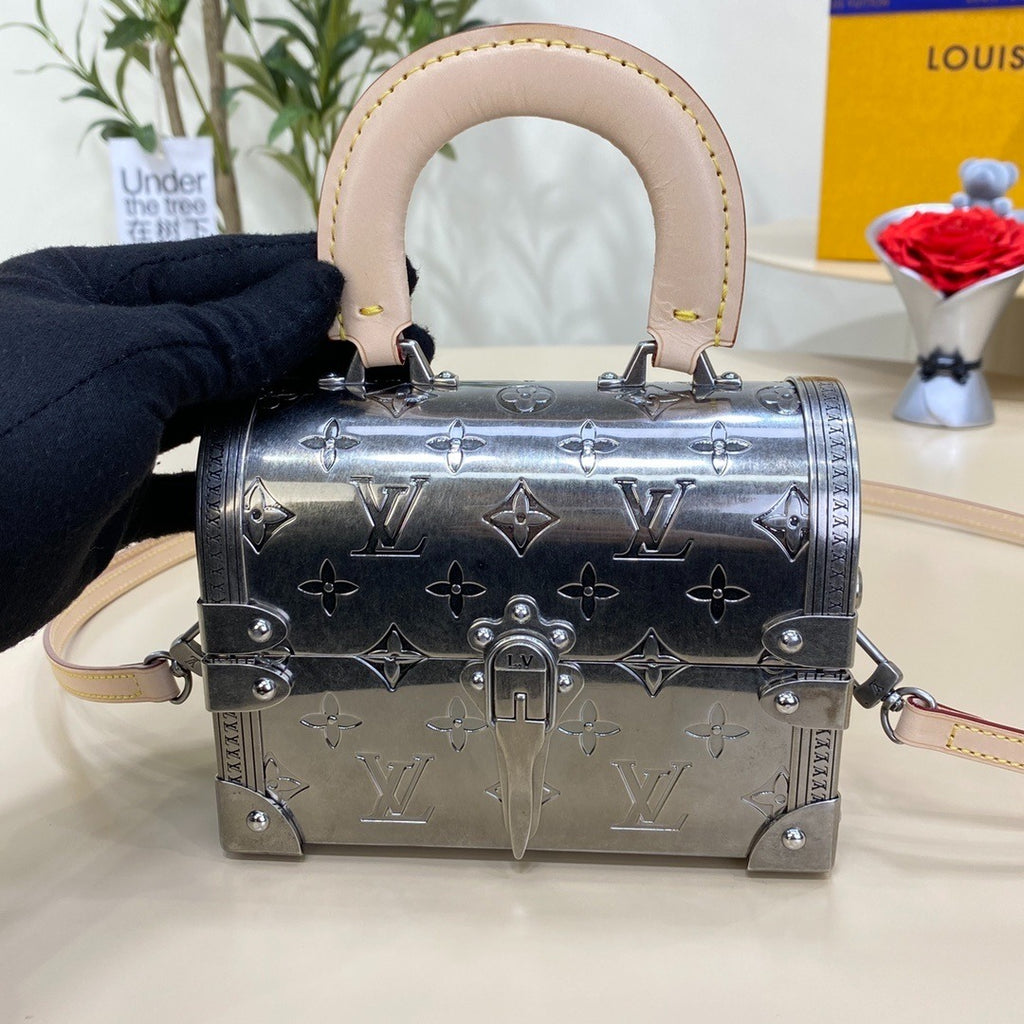 Louis Vuitton Couture Mini Box Handbag