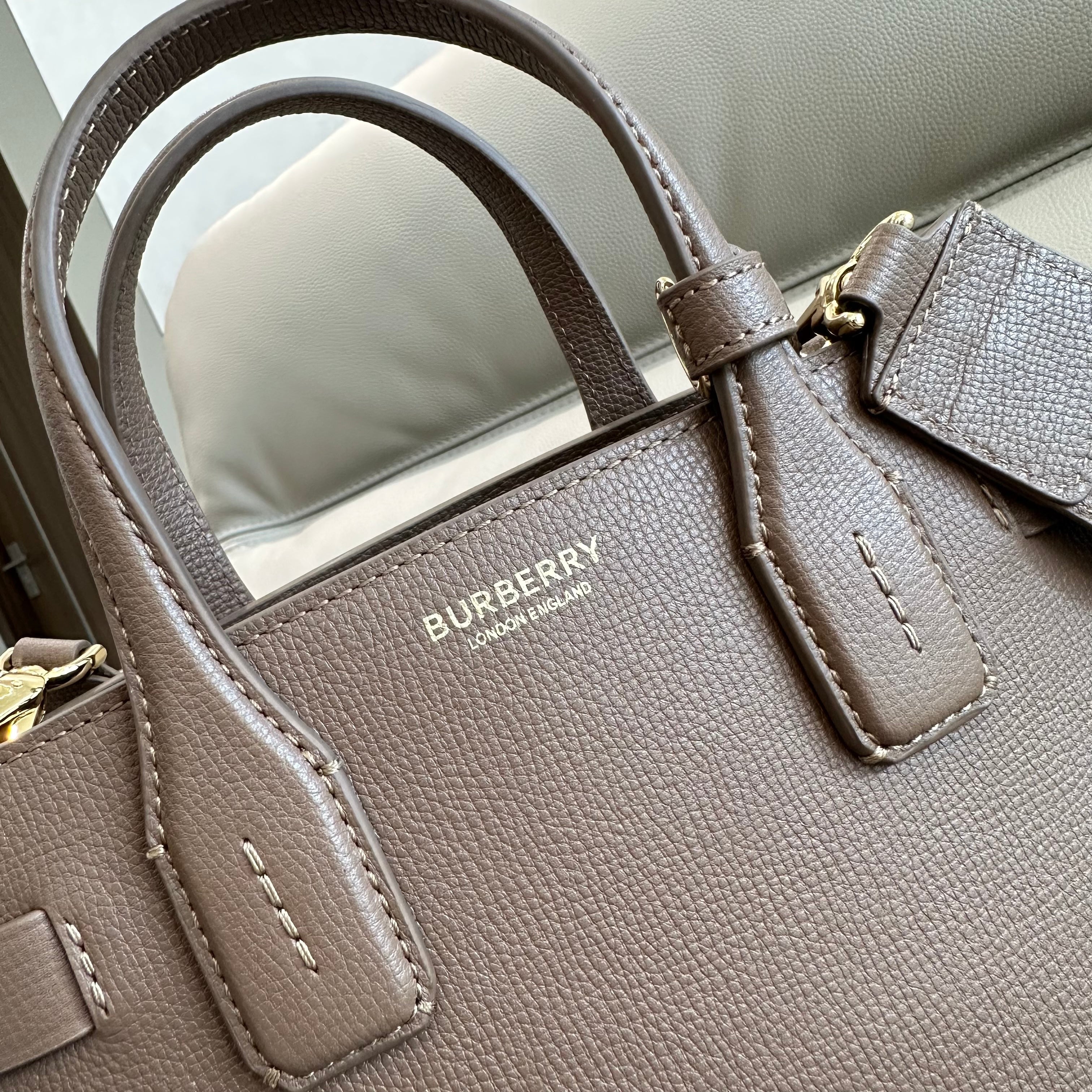 Burberry Banner Tote Handbag