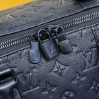 Louis Vuitton Keepall Bandoulière 50 Travel Bag (Embossed Leather)