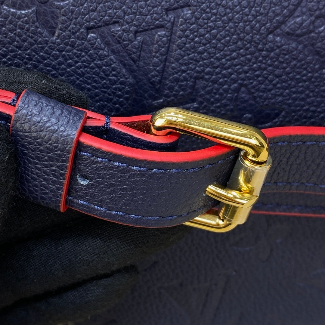 Louis Vuitton Full-Leather Messenger Bag