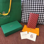 Goyard Long Bi-Fold Travel Wallet