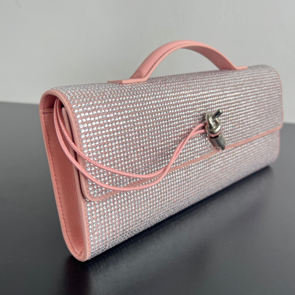Bottega Veneta Crystal Clutch