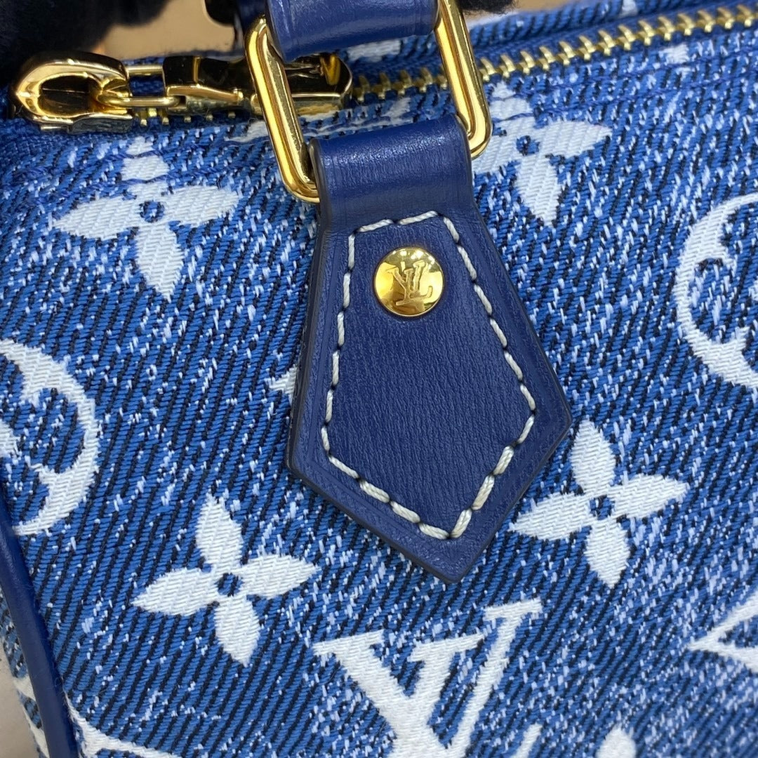 Louis Vuitton Speedy Since Jacquard Handbag