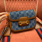 Gucci GG Horsebit Saddle Bag