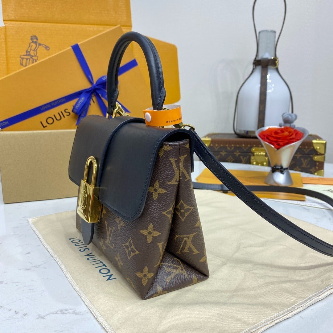 Louis Vuitton Monogram Lock BB Handbag