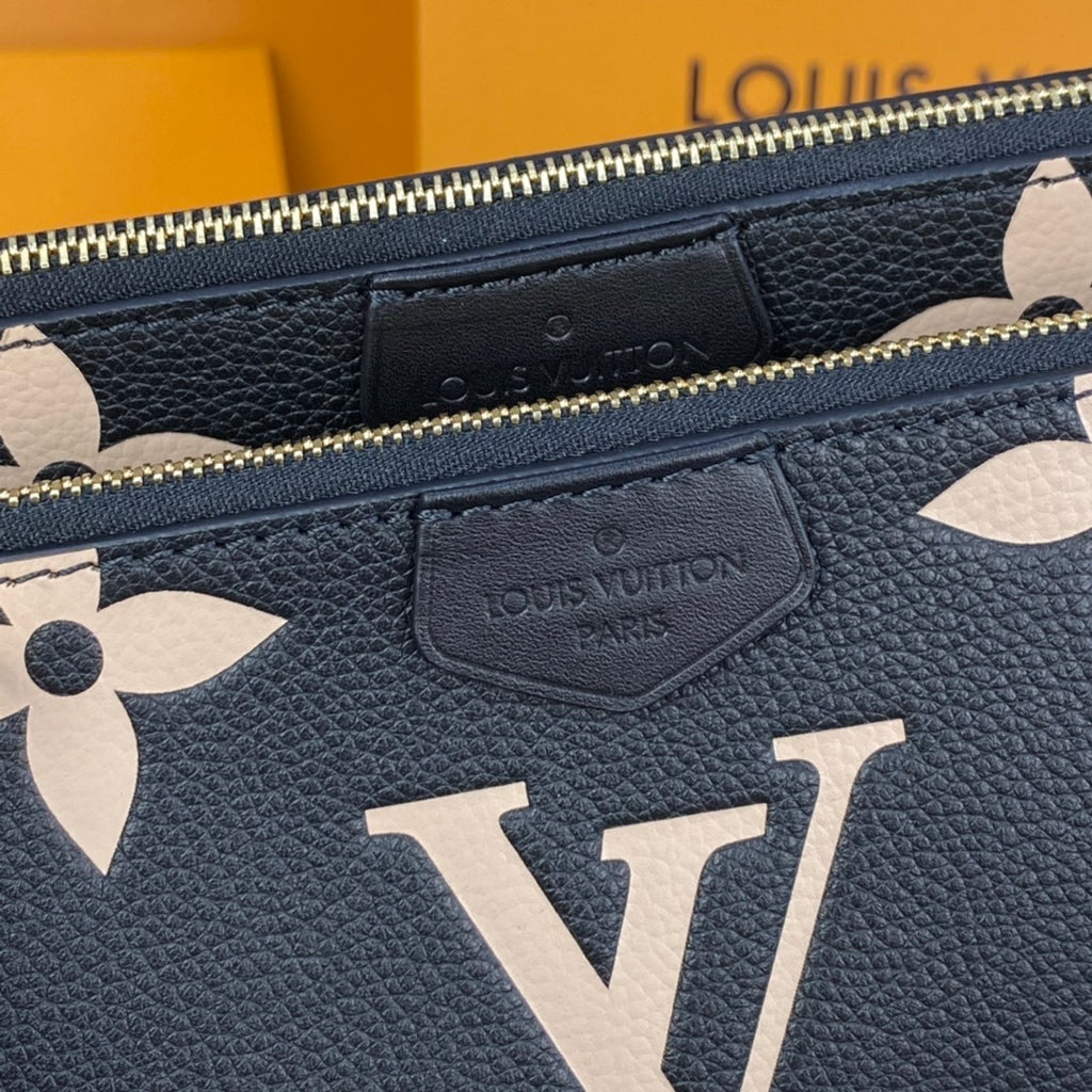 Louis Vuitton Multi Pochette Accessoires Monogram Empreinte