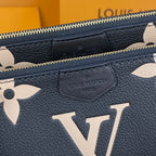 Louis Vuitton Multi Pochette Accessoires Monogram Empreinte