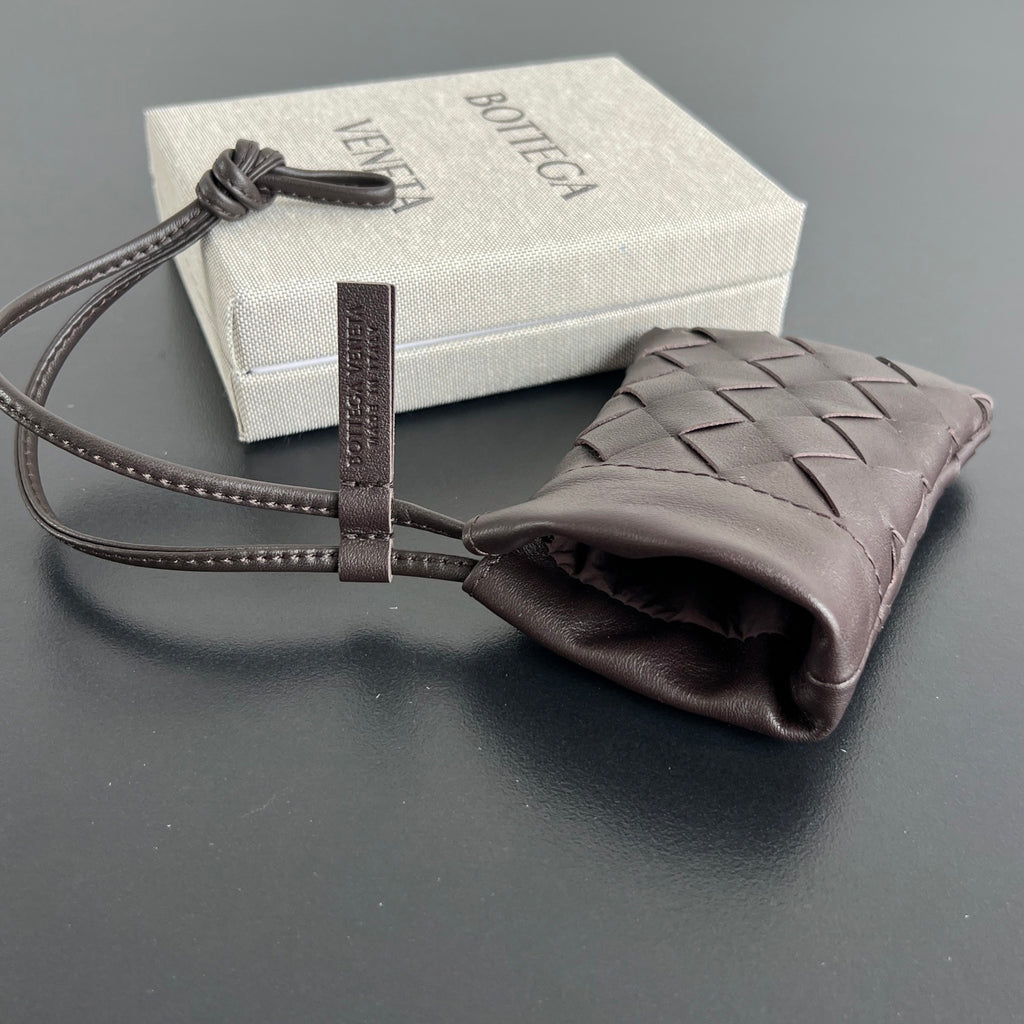 Bottega Veneta Woven Card Holder Charm