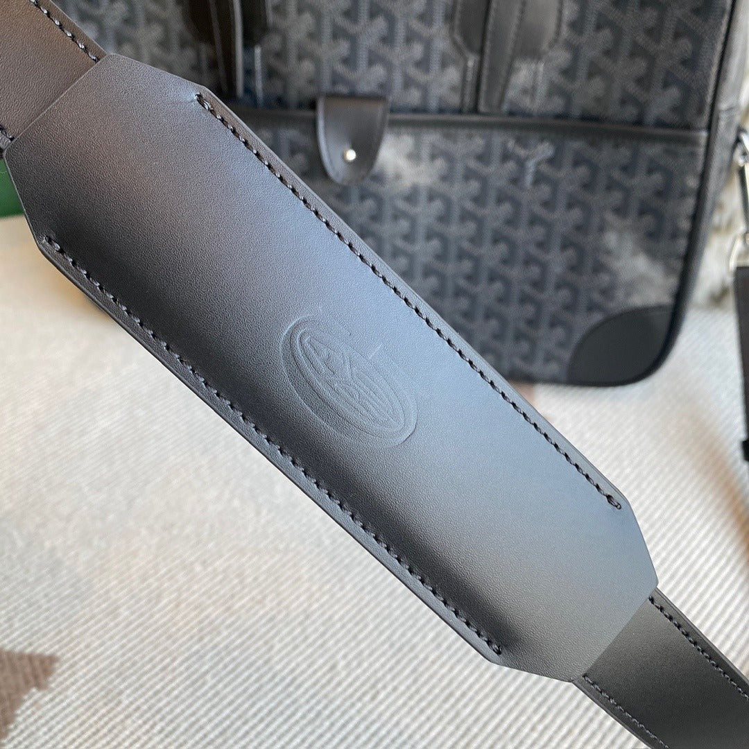 Goyard Jet Black Briefcase
