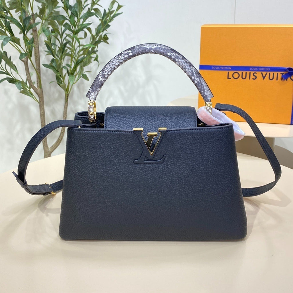 Louis Vuitton Capucines Handbag Python Edition