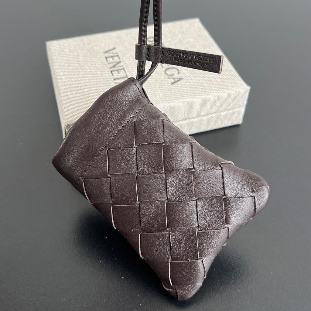 Bottega Veneta Woven Card Holder Charm