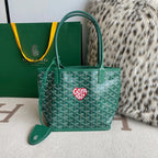 Goyard Heart Mini Reversible Shopping Tote (Mother & Child Set)