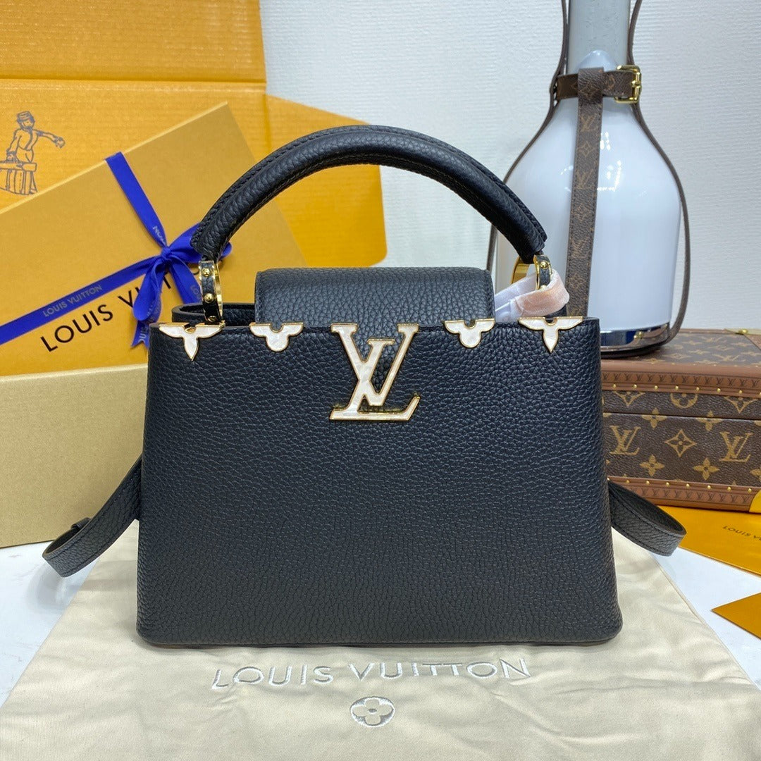 Louis Vuitton Capucines BB Flower Crown Handbag